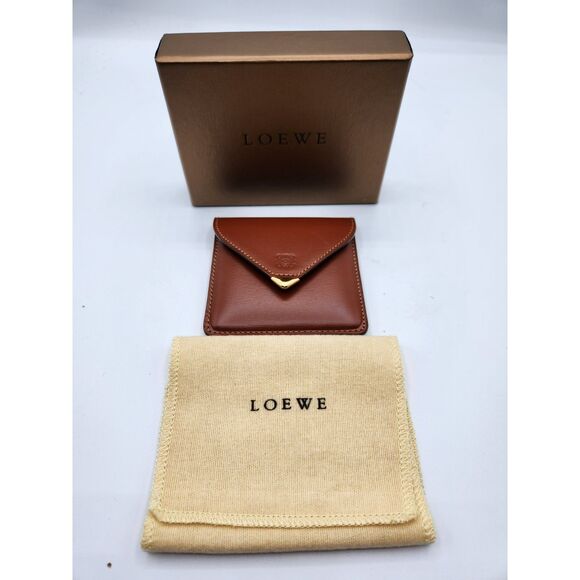 Loewe Anagram Leather Mini Wallet Coin Purse Case - Picture 2 of 10